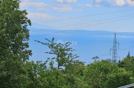 OPATIJA, BREGI - građevinski teren 1945m2 s pogledom na more za poslovno- stambenu ili stambenu zgradu – stanove / obiteljsku kuću / villu / kuću za iznajmljivanje - odmor s bazenom, Matulji, Arazi