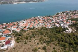 Čiovo, Žedno, građevinsko zemljište s pogledom na more  1514 m2, Trogir - Okolica, Arazi