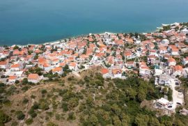 Čiovo, Žedno, atraktivno građevinsko zemljište s pogledom na more  3198 m2, Trogir - Okolica, Terrain