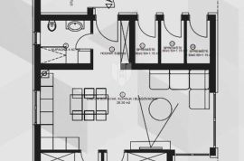 Novogradnja sa vrtom u Pješčanoj Uvali, 400m od mora!, Medulin, Apartamento