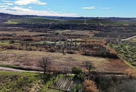 ISTRA, BUJE - Zemljište s panoramskim pogledom, Buje, Land