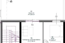 Istra, Medulin, prizemlje 41,18m2, 1SS+DB, vrt 39m2, 400 metara od mora #prodaja, Medulin, Wohnung