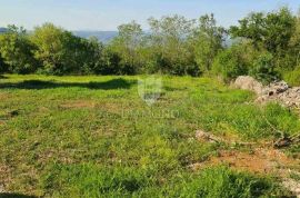 Labin, okolica, građevinsko zemljište sa panoramskim pogledom, Labin, Terrain