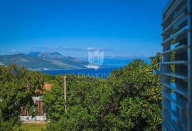 Labin, Rabac, kuća za odmor sa dva stana pogled more, Labin, House