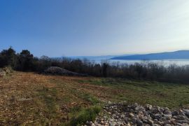 Zemljište s panoramskim pogledom na more, Načinovići,okolica, Istra, Kršan, Land