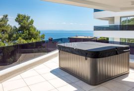 OPATIJA, CENTAR - odličan penthouse u novogradnji s pogledom na more, zajednički bazen, garaža, Opatija, Stan