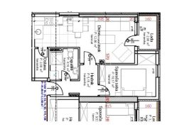 Dvosoban stan 43,63m2 u izgradnji Nova Dobrinja Useljivo 31.7.2025., Istočno Novo Sarajevo, Appartamento