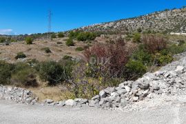 DALMACIJA, TROGIR - Građevinsko zemljište s pogledom na more, Trogir, Terrain