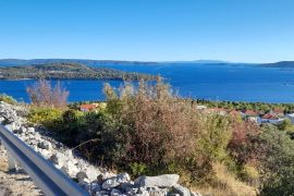 DALMACIJA, TROGIR - Građevinsko zemljište s pogledom na more, Trogir, Terrain