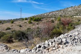 DALMACIJA, TROGIR - Građevinsko zemljište s pogledom na more, Trogir, Terrain