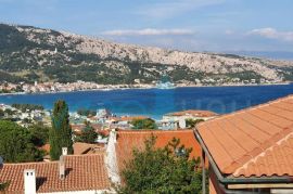 Otok Krk, Baška, stan 57m2, drugi kat, pogled na more, prodaja, Baška, Daire