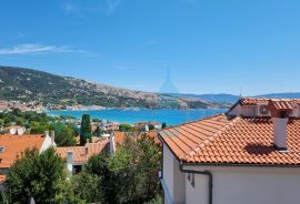 Otok Krk, Baška, stan 57m2, drugi kat, pogled na more, prodaja, Baška, Daire