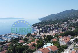 Trosoban stan s panoramskim  pogledom na more ,50m od plaže, Opatija okolica, Opatija, شقة