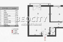 Voždovac, Šumice, Bakićeva, 3.0, 65m2 stan+garaža, Voždovac, Flat