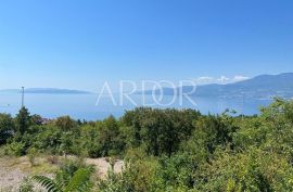 Costabella, građevinski teren sa panoramskim pogledom, Rijeka, Arazi