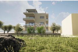 Trogir, Čiovo komforan  penthouse 141 m2  terasa s pogledom na more, Okrug, Daire