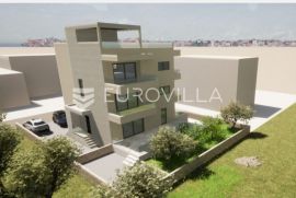 Trogir, Čiovo komforan  penthouse 141 m2  terasa s pogledom na more, Okrug, Daire