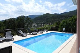 OPATIJA, IČIĆI, POLJANE- villa 500m2 s pogledom na more i bazenom + okoliš  1600m2, Opatija - Okolica, Kuća