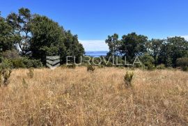 Istra, Peruški - 1000 m2 parcele, POGLED NA MORE, Marčana, Land