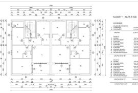 Istra, Poreč, trosoban stan u novogradnji s pogledom na more NKP 112,47m2, Poreč, Apartamento