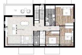 ISTRA, POREČ - PENTHOUSE na mirnoj lokaciji 2km od mora, Poreč, Appartment