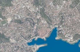 OTOK KRK, GRAD KRK - Građevinski teren za 8 apartmana, Krk, أرض