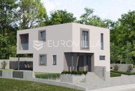 Istra, Labin - stan B u kvalitetnoj duplex kući novogradnje s vrtom, NKP 136.50 m2, Labin, Ev