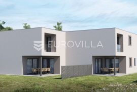 Istra, Labin - stan B u kvalitetnoj duplex kući novogradnje s vrtom, NKP 136.50 m2, Labin, Ev