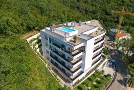 OPATIJA, stan 2S+DB s pogledom na more u novogradnji s bazenom (P7), Opatija, Apartamento