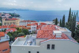 OPATIJA, CENTAR - stan s vrtom u novogradnji u centru Opatije s garažom, pogled na more, Opatija, Appartment