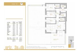 DONJI ZAMET, vrhunska novogradnja 3S+DB s raskošnom terasom i garažom (S1.0), Rijeka, Flat