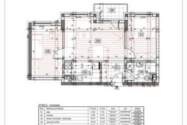 Novogradnja, trosoban, 49,92m2, Banovo brdo, Majdanska Čukarica 14, Čukarica, Apartamento