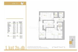 DONJI ZAMET, vrhunska novogradnja 2S+DB s pogledom na more i garažom (S3.1), Rijeka, Appartment