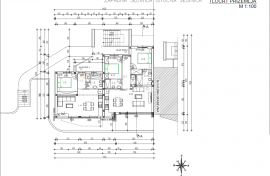 OPATIJA, LOVRAN, IKA- građevinsko zemljište 1227m2 S GRAĐEVNOM DOZVOLOM!!! za 12 stanova, Opatija - Okolica, Zemljište