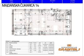 Novogradnja, jednoiposoban 37,75 m2, Banovo brdo, Majdanska, Čukarica 14, Čukarica, Kвартира