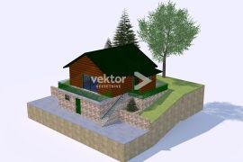 Fužine, zemljište sa građevinskom dozvolom i projektom, Fužine, Terrain