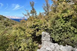 NOVI VINODOLSKI, SIBINJ KRMPOTSKI - Veliki teren sa urušenom starom kućom, Novi Vinodolski, Land