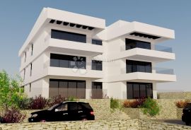 Novogradnja sa bazenom Malinska 140m2, Malinska-Dubašnica, Διαμέρισμα