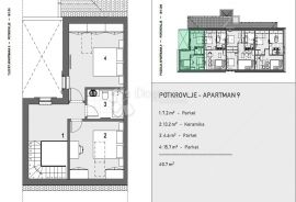 Preluk Apartman br. 9, Rijeka, شقة