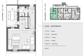 Preluk Apartman br. 9, Rijeka, شقة