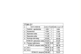 Medulin, širi centar, zgr 9, trosoban stan S1 u prizemlju moderne novogradnje, NKP 74.83 m2 s vrtom, Medulin, Kвартира