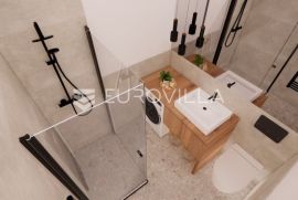 Omišalj - Otok Krk, novogradnja, stan (B) 67,64 m2 s bazenom, Omišalj, Appartamento