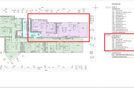 OPATIJA, CENTAR- stan novogradnja 77,09m2 s panoramskim pogledom na more- APARTMAN 6, Opatija, Daire