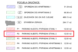 OPATIJA, CENTAR- stan novogradnja 156,85m2 s panoramskim pogledom na more- STAN 2, Opatija, Διαμέρισμα