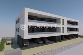 Vodice, NOVOGRADNJA, trosobni dvoetažni stan s vrtom NKP 95,82 m2., Vodice, Appartement