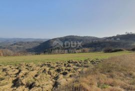 ISTRA, MOTOVUN, KAŠĆERGA - Građevinsko zemljište s građevinskom dozvolom, panoramski pogled!, Pazin - Okolica, Zemljište