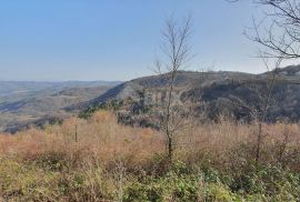 ISTRA, MOTOVUN, KAŠĆERGA - Građevinsko zemljište s građevinskom dozvolom, panoramski pogled!, Pazin - Okolica, Zemljište