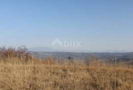 ISTRA, MOTOVUN, KAŠĆERGA - Građevinsko zemljište s građevinskom dozvolom, panoramski pogled!, Pazin - Okolica, Zemljište