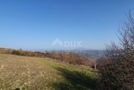 ISTRA, MOTOVUN, KAŠĆERGA - Građevinsko zemljište s građevinskom dozvolom, panoramski pogled!, Pazin - Okolica, Zemljište