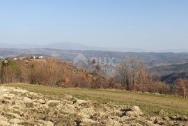 ISTRA, MOTOVUN, KAŠĆERGA - Građevinsko zemljište s građevinskom dozvolom, panoramski pogled!, Pazin - Okolica, Zemljište